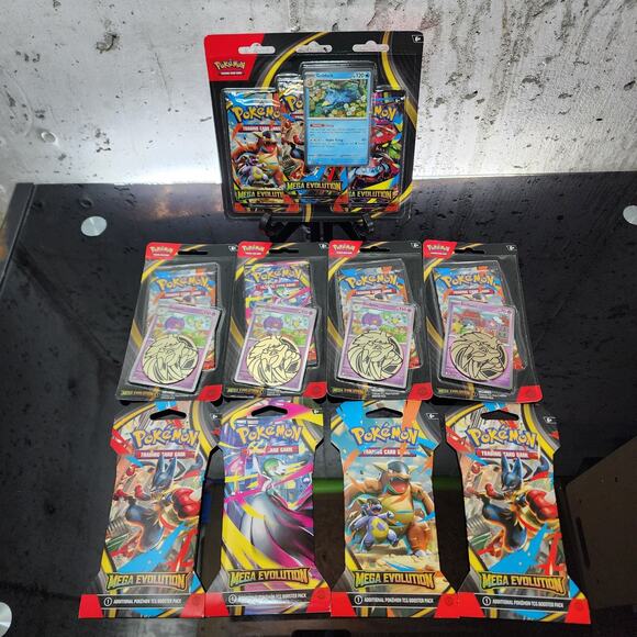 Pokemon TCG Mega Evolution Sealed Blaster Bundle - Picture 1 of 5